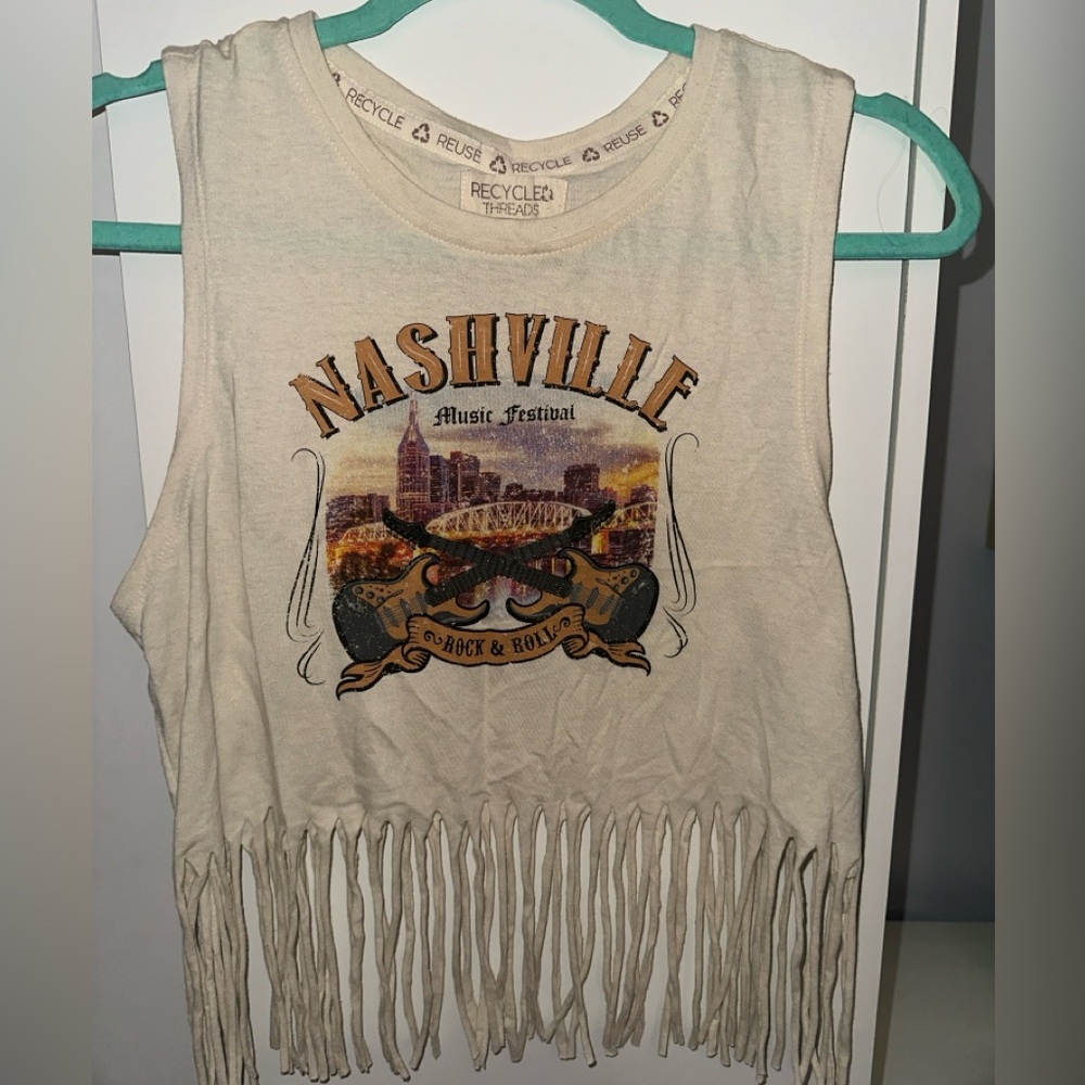 Nashville Music Festival Fringe Tank Top